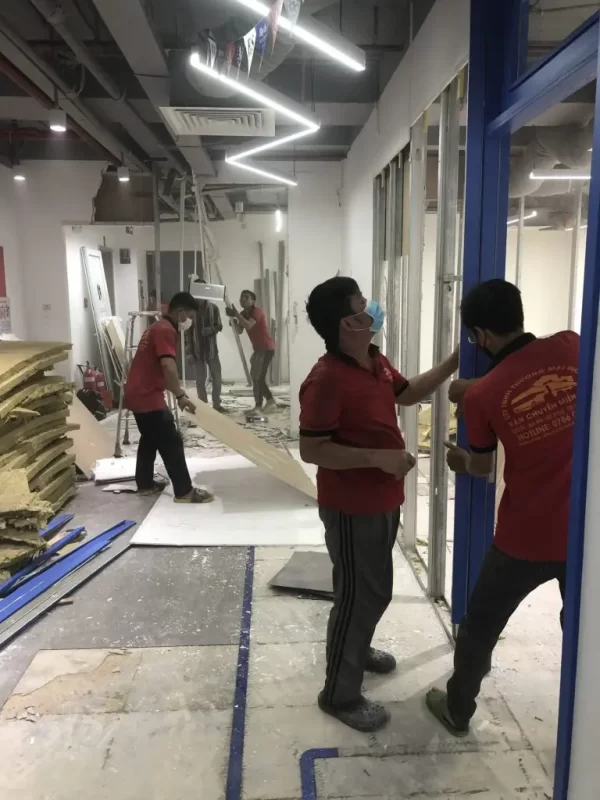 Quy trình di dời toàn bộ nội thất văn phòng chuyên nghiệp