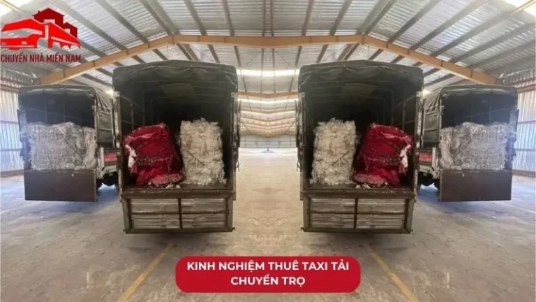Kinh nghiệm thuê taxi tải chuyển trọ giá rẻ