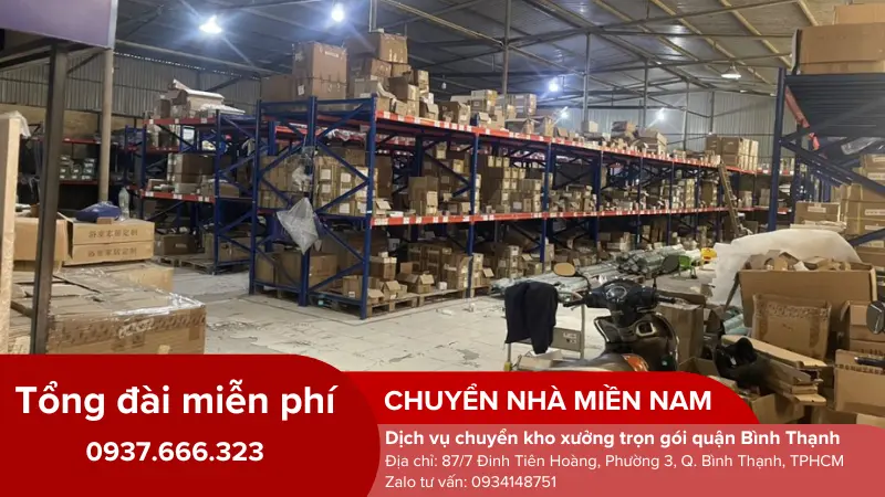 chuyển kho hàng tại quận bình thạnh