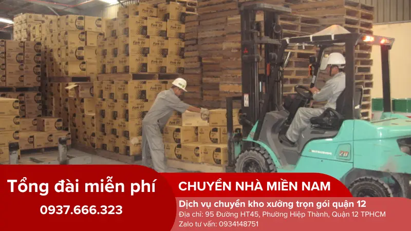 di dời kho hàng tại quận 12