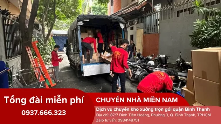 nhân viên chuyển kho xưởng quận bình thạnh