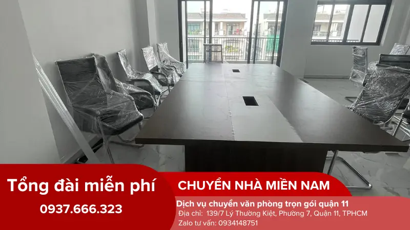 đóng gói bàn ghế văn phòng