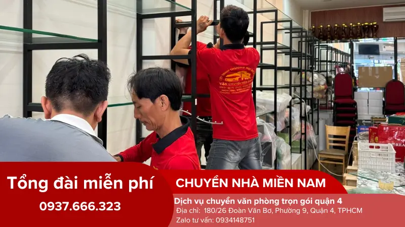 nhân viên tháo lắp tủ kệ kubet phòng