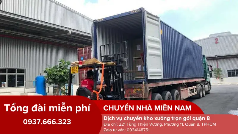 xe nâng Kubet xưởng tại quận 8