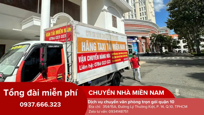 xe tải kubet phong tại quận 10