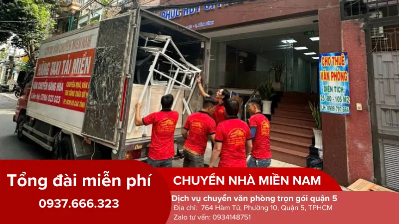 Xe tải kubet phòng tại quận 5