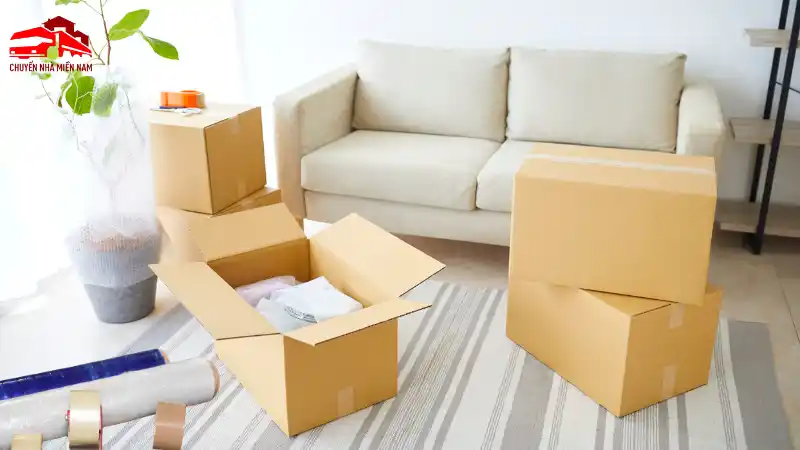 Vật liệu đóng gói sofa khi Kubet.