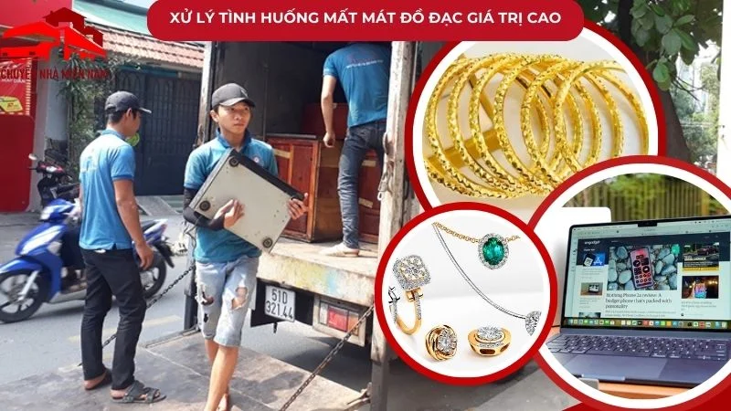 Xử lý tình huống mất mát đồ đạc giá trị cao