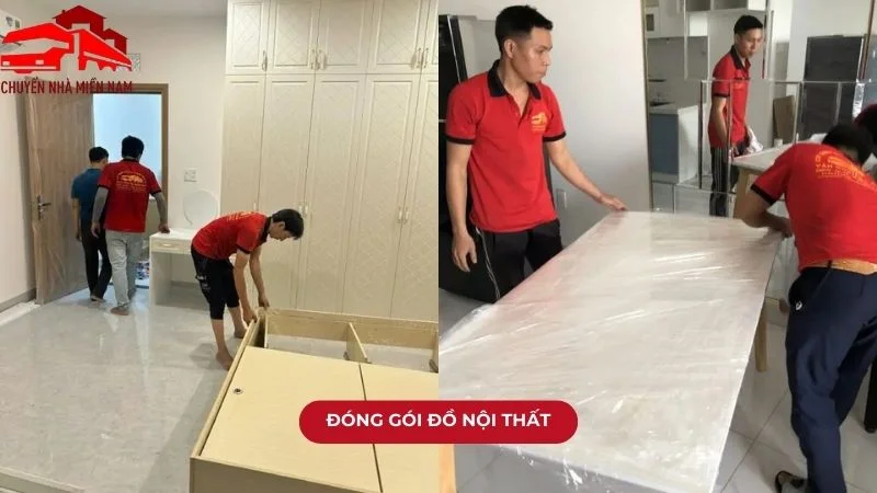 Đóng gói đồ đạc nội thất an toàn
