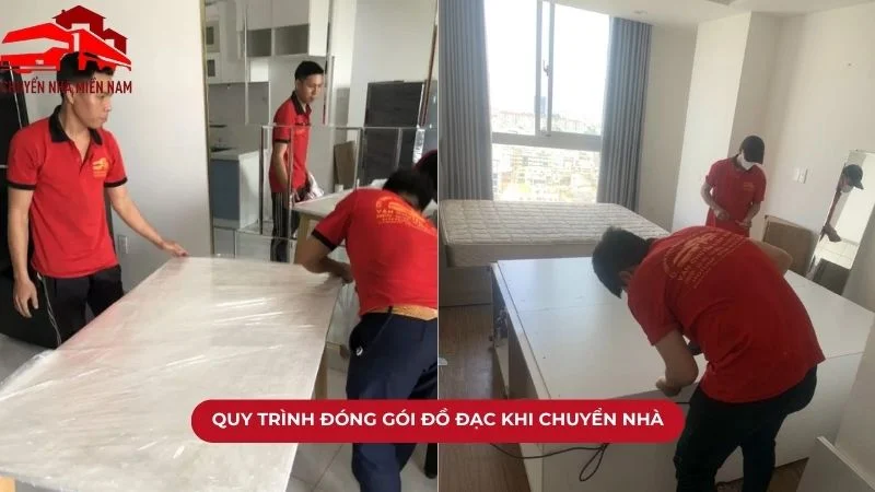 Quy trình đóng gói đồ đạc khi Kubet an toàn
