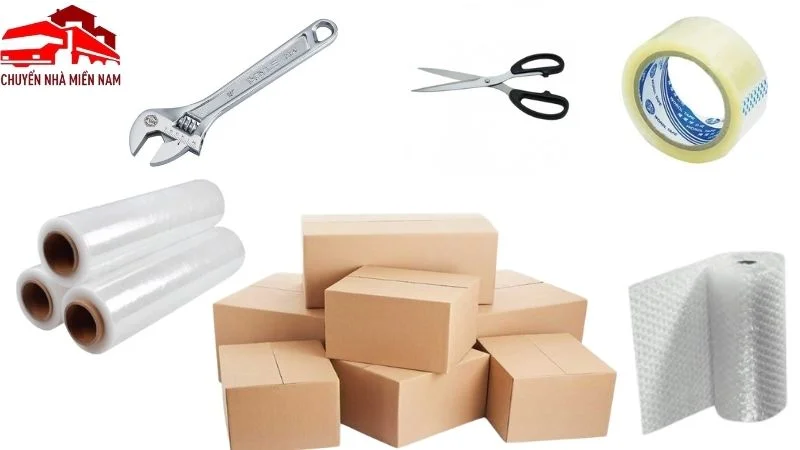 vật liệu đóng gói cần thiết