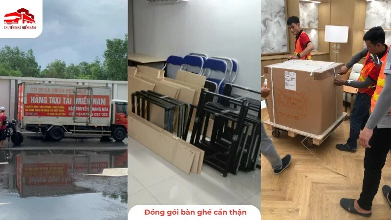 Đóng gói bốc xếp và vận chuyển chuyên nghiệp, nhanh chóng