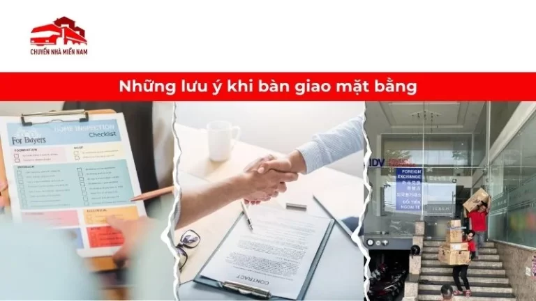 Những lưu ý khi bàn giao mặt bằng văn phòng làm việc