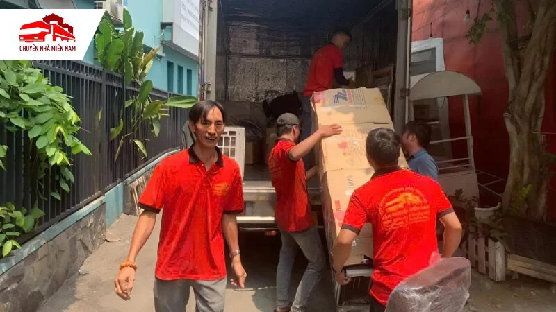 Vận chuyển đồ vật đến nơi ở mới