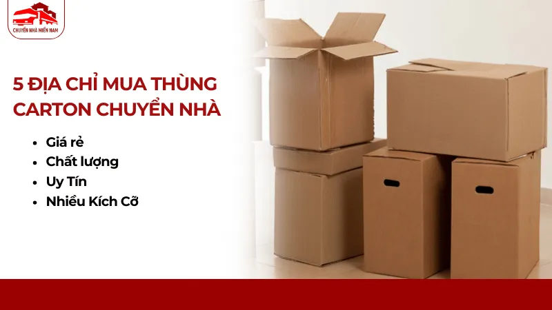 5 Địa chỉ mua thùng carton Kubet
