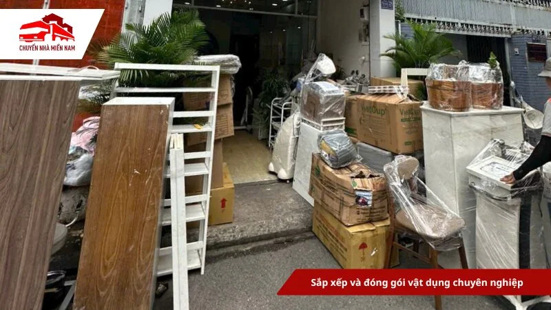 Sắp xếp và đóng gói vật dụng chuyên nghiệp