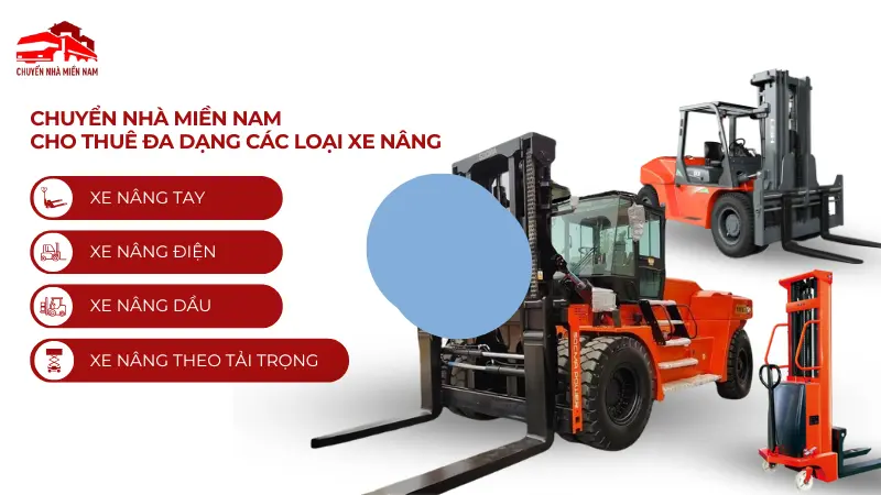 Hệ thống xe nâng điện, xe nâng tay, xe nâng dầu tại Kubet Miền Nam