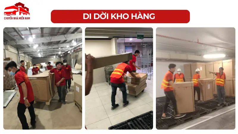 Di dời kho hàng, kho bãi tại Đồng Nai