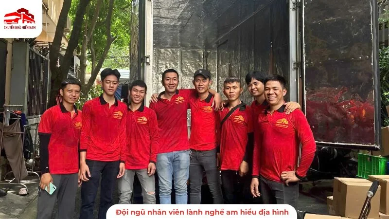 Đội ngũ nhân viên lành nghề am hiểu địa bàn