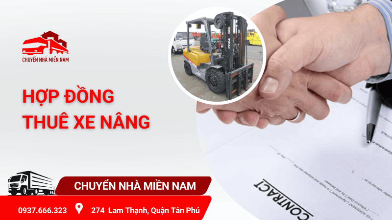 Hợp đồng thuê xe nâng Kubet miền nam