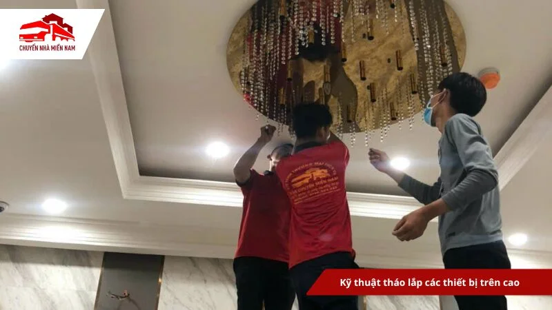 Kỹ thuật tháo lắp các thiết bị trên cao