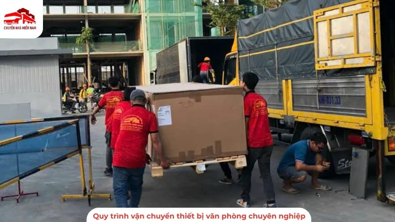 Quy trình nhân viên vận chuyển chuyên nghiệp