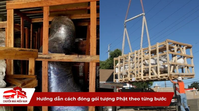 Hướng dẫn cách đóng gói tượng Phật theo từng bước