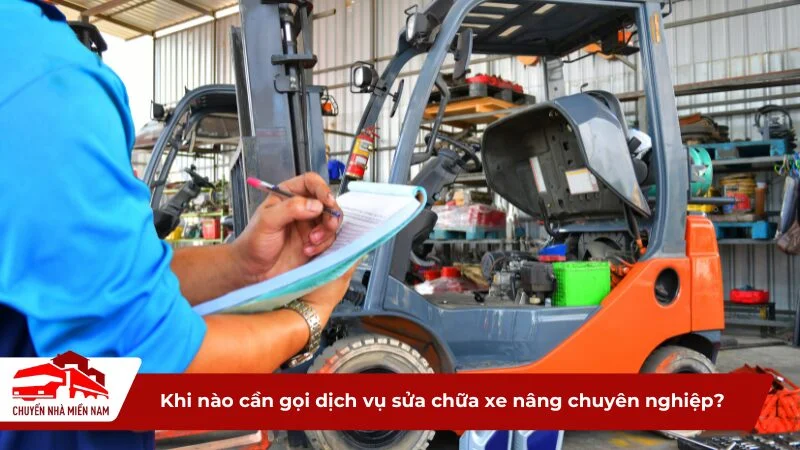 Nguyên nhân phổ biến khiến xe nâng không tiến lùi được