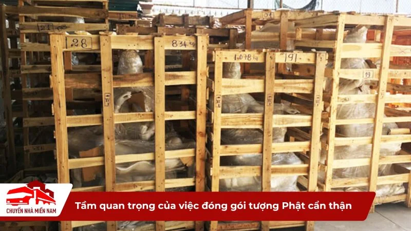 Tầm quan trọng của việc đóng gói tượng Phật cẩn thận