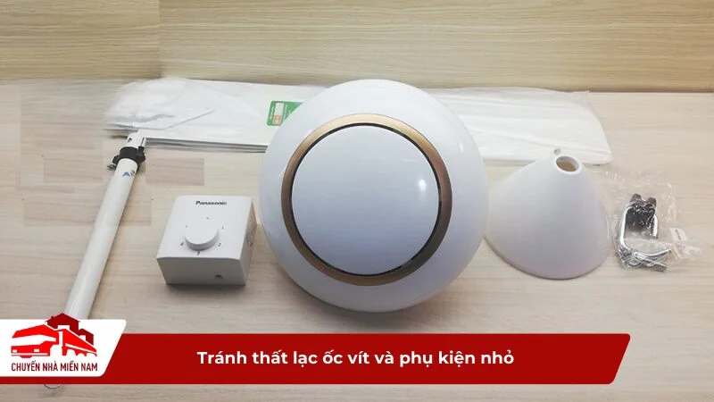 Tránh thất lạc ốc vít và phụ kiện nhỏ