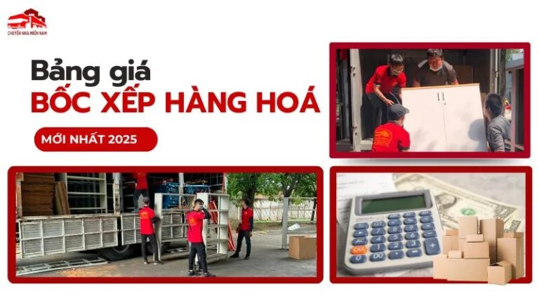 Bảng giá bốc xếp hàng hóa