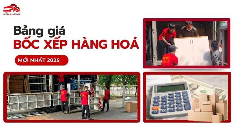 Bảng giá bốc xếp hàng hóa mới nhất