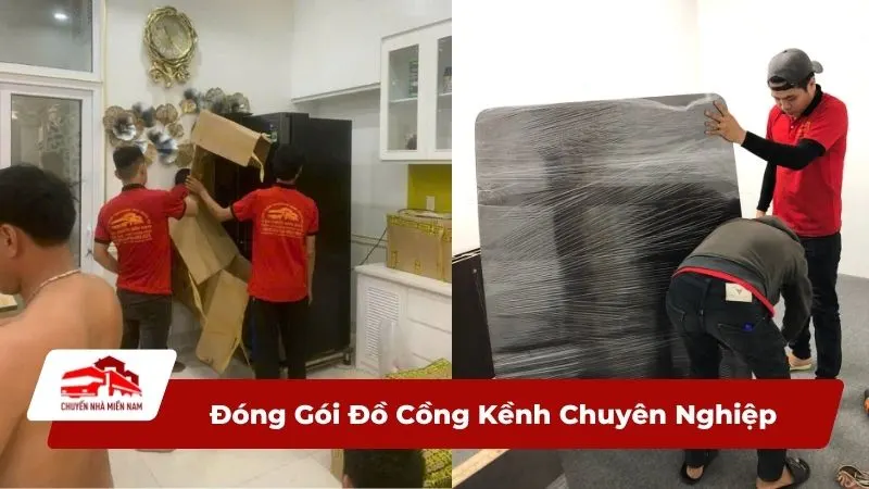 Đóng gói đồ cồng kềnh chuyên nghiệp