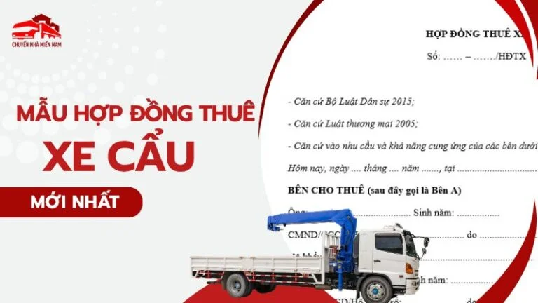 hợp đồng thuê xe cẩu