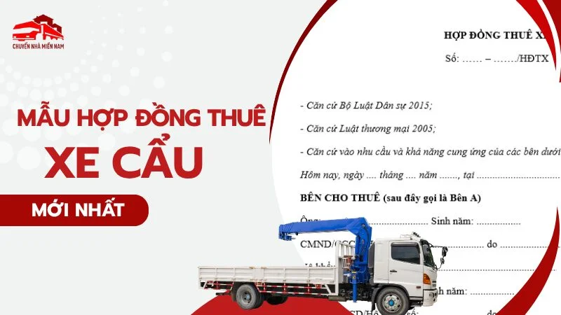 hợp đồng thuê xe cẩu