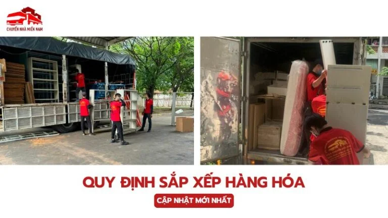 Quy định sắp xếp hàng hóa