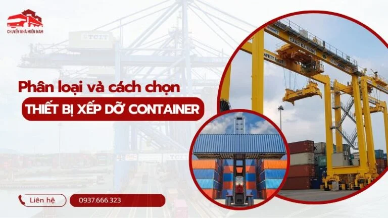 Thiết bị xếp dỡ container