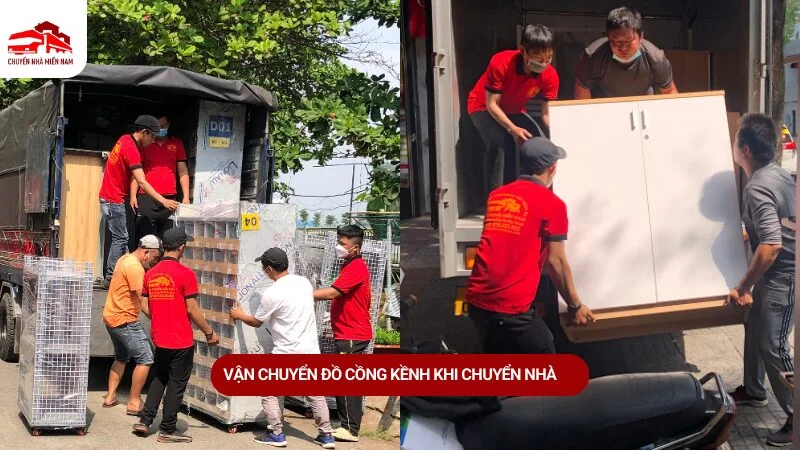 Vận chuyển đồ cồng kềnh khi Kubet