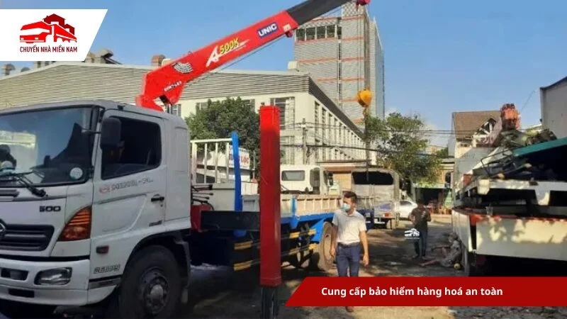 Cung cấp bảo hiểm hàng hoá an toàn khi sử dụng dịch vụ trọn gói