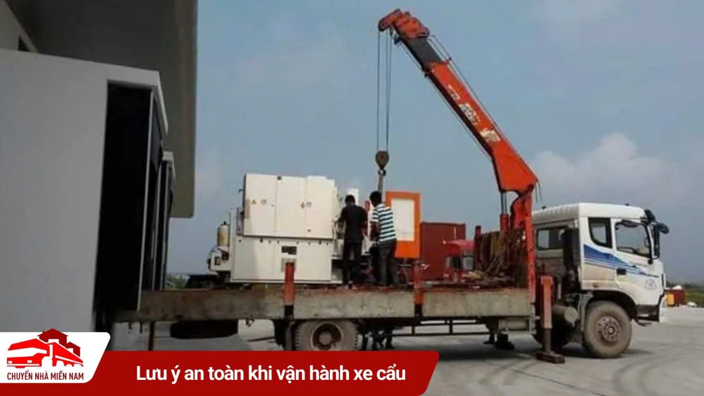 Các lưu ý an toàn khi vận hành xe cẩu