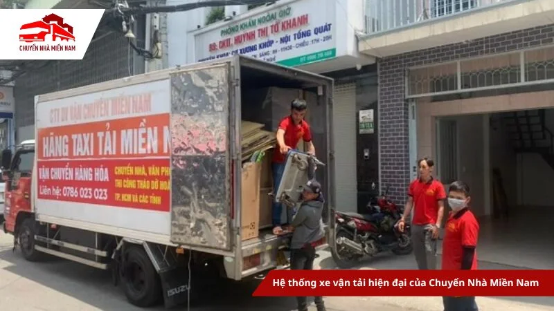 Xe vận tải hiện đại của Kubet Miền Nam