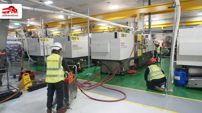Tháo lắp máy công nghiệp