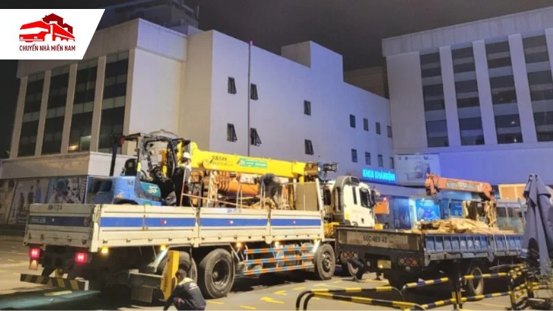 Xe cẩu chuyên dụng cho thuê